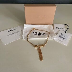 Chloe Chain Horse Necklace